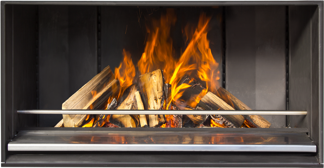 Fireplace mode gas flame effect fire