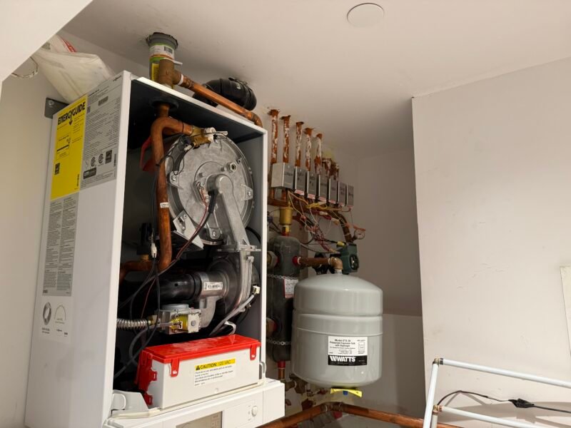 Viessmann Boiler Installation 1 Viessmann boiler installation with commissioning and hydronic zone testing by a licensed technician
