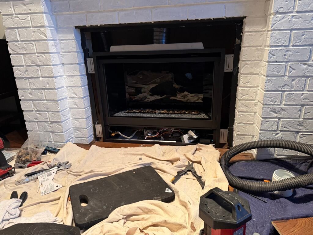 Professional gas fireplace installation in Vancouver BC
