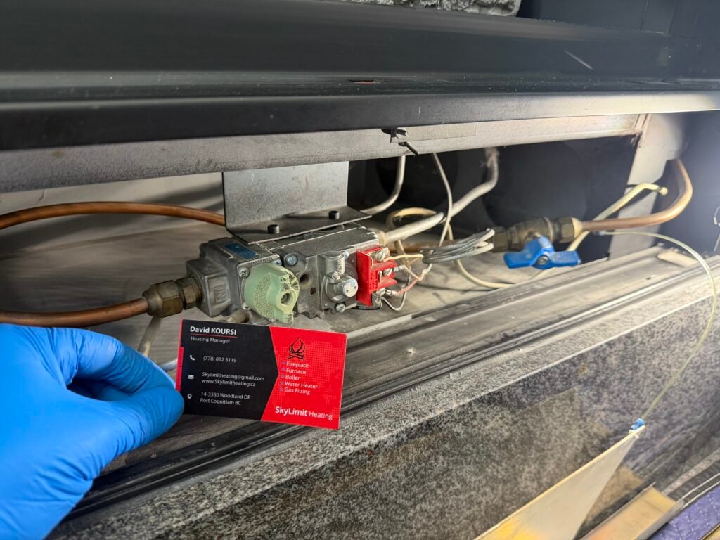 Gas fireplace gas valve problems and repair